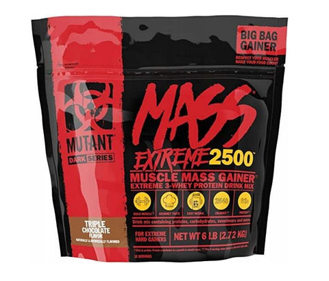 Mutant Mass Extreme 2500 - Triple Chocolate - 2720g