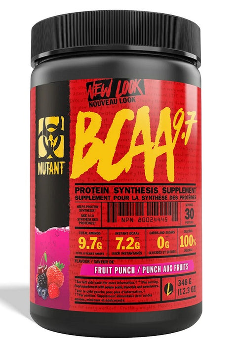 Mutant BCAA 9.7 - Fruit Punch - 348g
