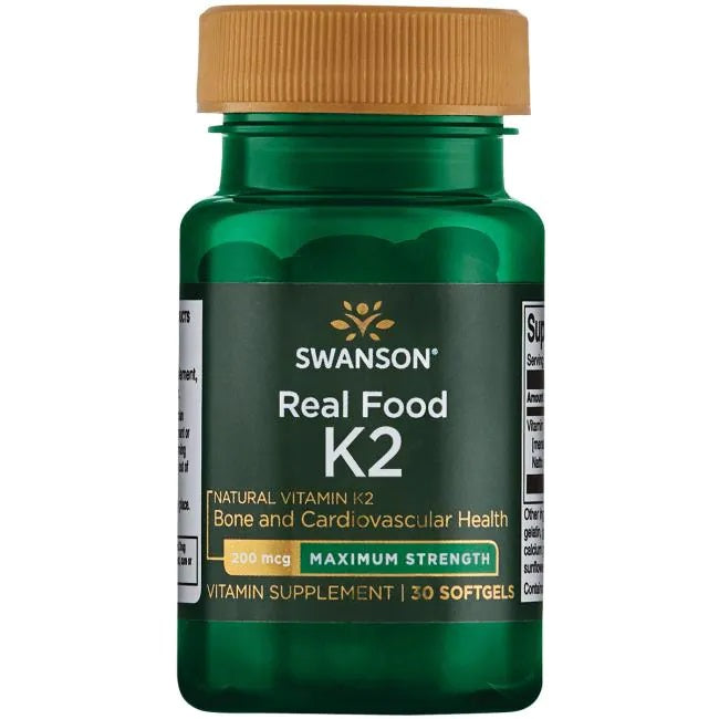 Vitamin K-2 - Natural - 200mcg - 30 softgels