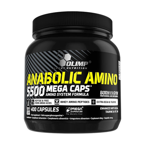Anabolic Amino 5500 - Mega Caps - 400 caps