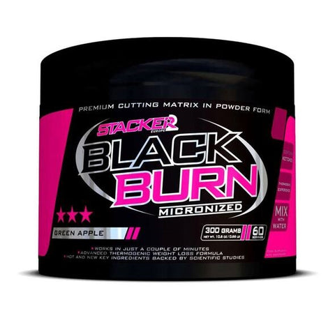 Black Burn Micronized - Green Apple - 300g