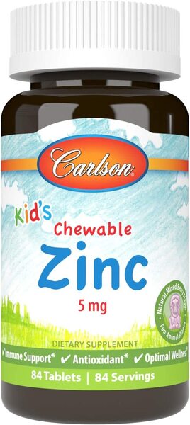 Kids Chewable Zinc - Natural Mixed Berry - 84 tablets