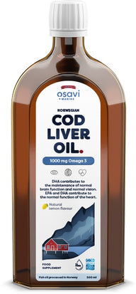 1000mg Omega 3 (Lemon) - 500 ml.