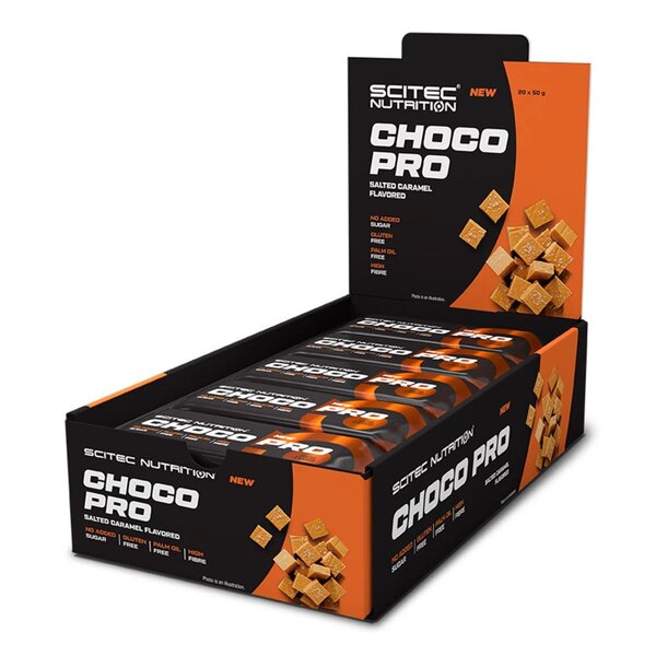 Choco Pro Bar - Salted Caramel - 20 x 50g