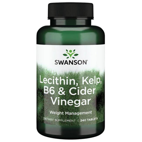 Lecithin - Kelp - B6 & Cider Vinegar - 240 tablets