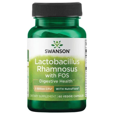 Lactobacillus Rhamnosus with FOS - 5 Billion CFU - 60 vcaps