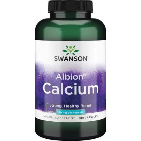 Albion Calcium - 180mg - 180 caps