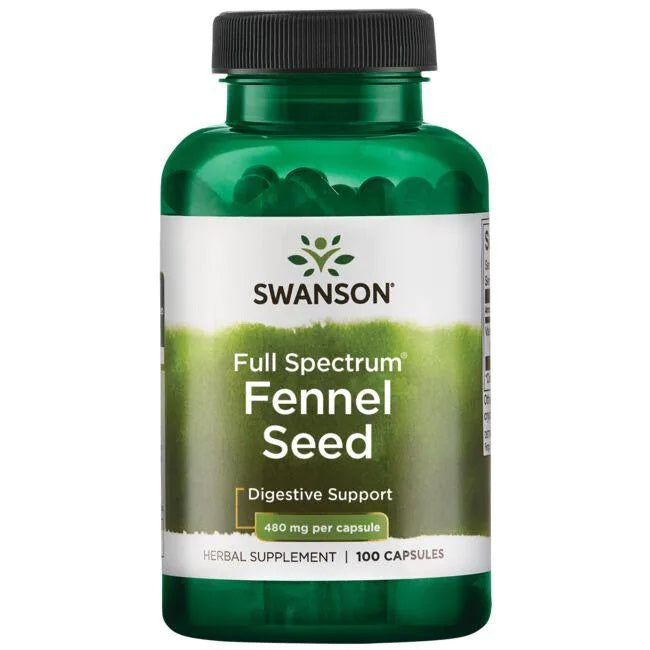 Full Spectrum Fennel Seed - 480mg - 100 caps