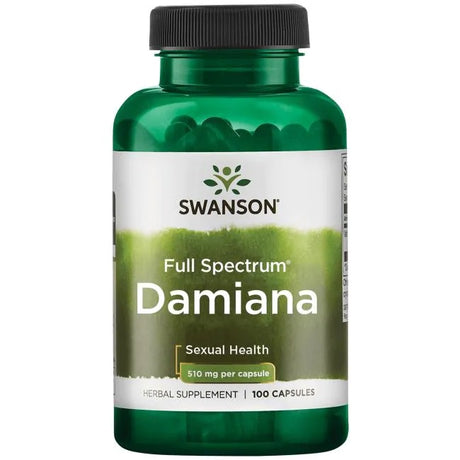 Damiana, 510mg - 100 caps
