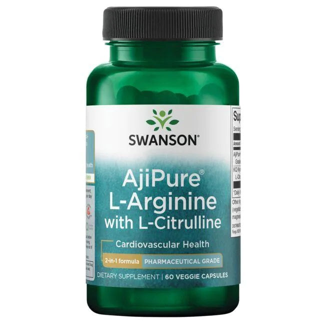 Swanson AjiPure L-Arginine with L-Citrulline