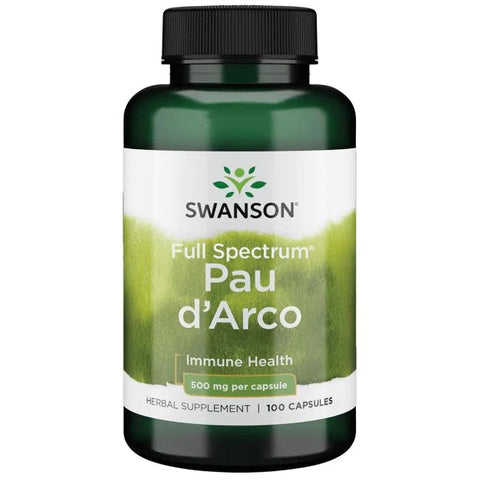 Full Spectrum Pau dArco - 500mg - 100 caps