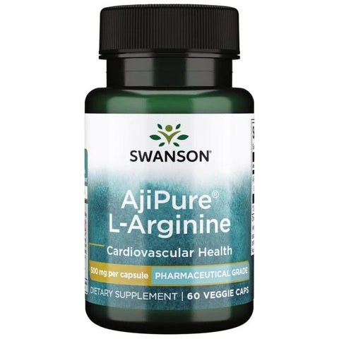 AjiPure L-Arginine - 500mg - 60 vcaps
