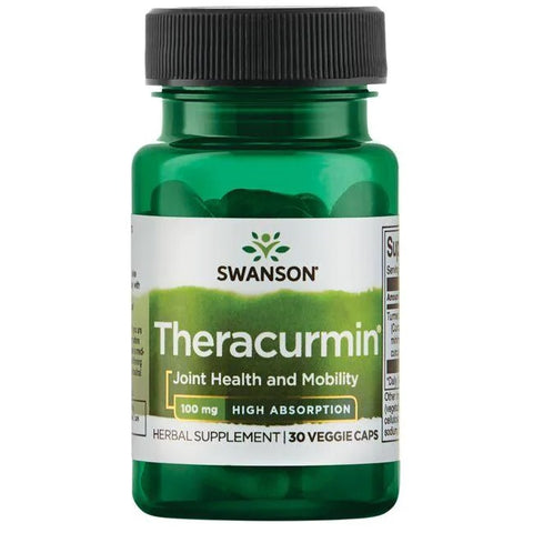 Theracurmin - 100mg High Absorption - 30 vcaps