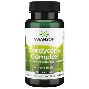 Cordyceps Complex with Reishi and Shiitake Mushrooms - 60 vcaps