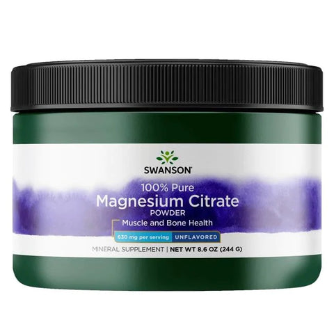 Magnesium Citrate - Powder 630mg - 244g