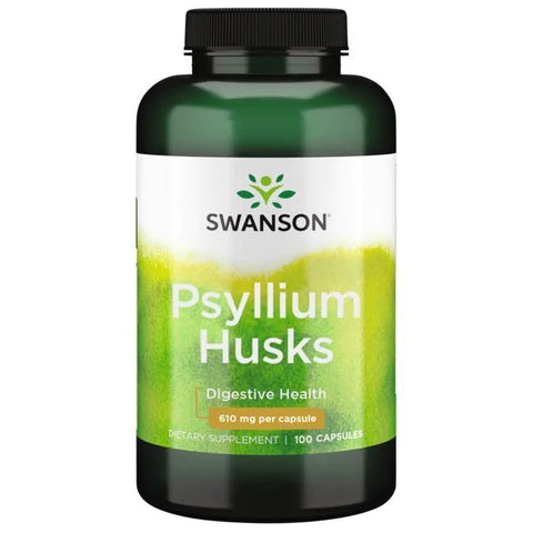 Psyllium Husks - 610mg - 100 caps