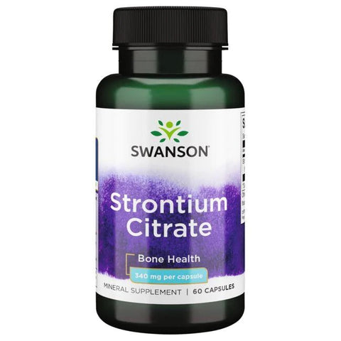 Strontium Citrate - 340mg - 60 caps