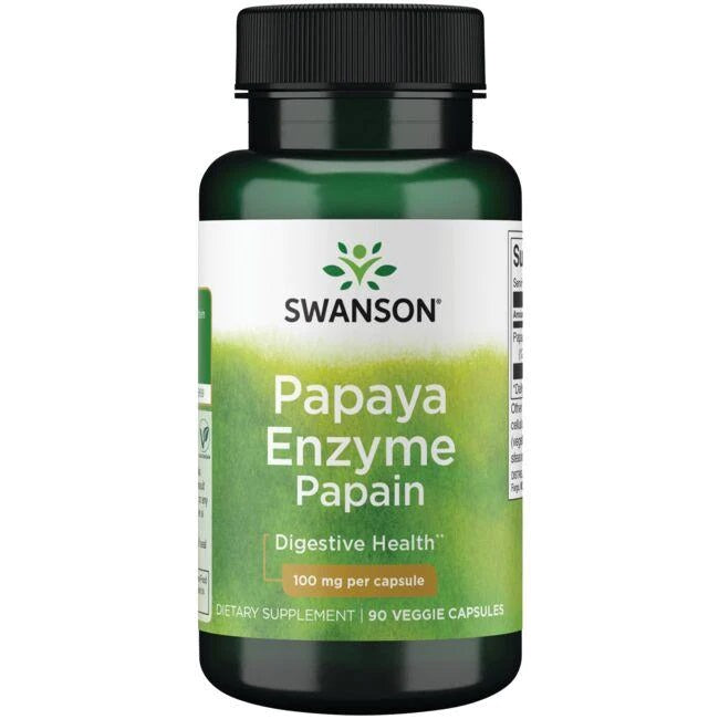 Papaya Enzyme Papain - 100mg - 90 vcaps