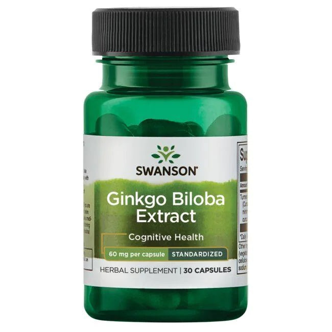 Ginkgo Biloba Extract - 60mg - 30 caps