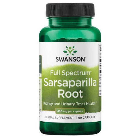 Full Spectrum Sarsaparilla Root - 450mg - 60 caps