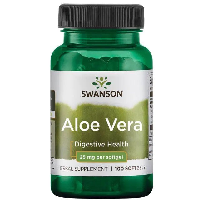 Aloe Vera - 25mg - 100 softgels