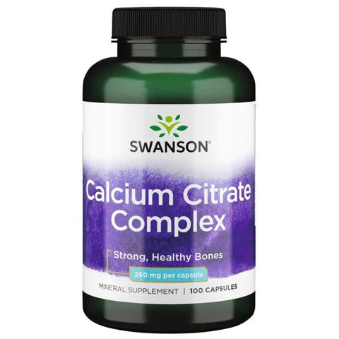 Calcium Citrate Complex - 250mg - 100 caps