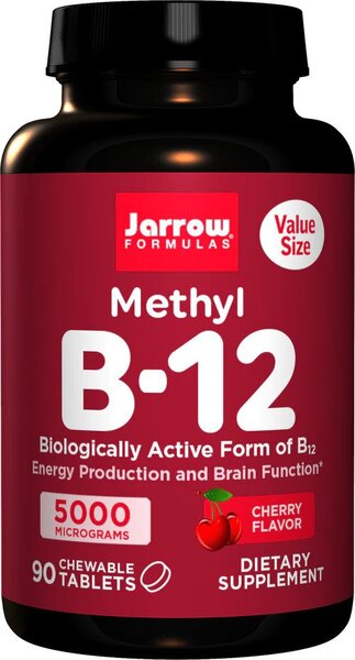 Methyl B-12 - 5000mcg (Cherry) - 90 chewable tabs