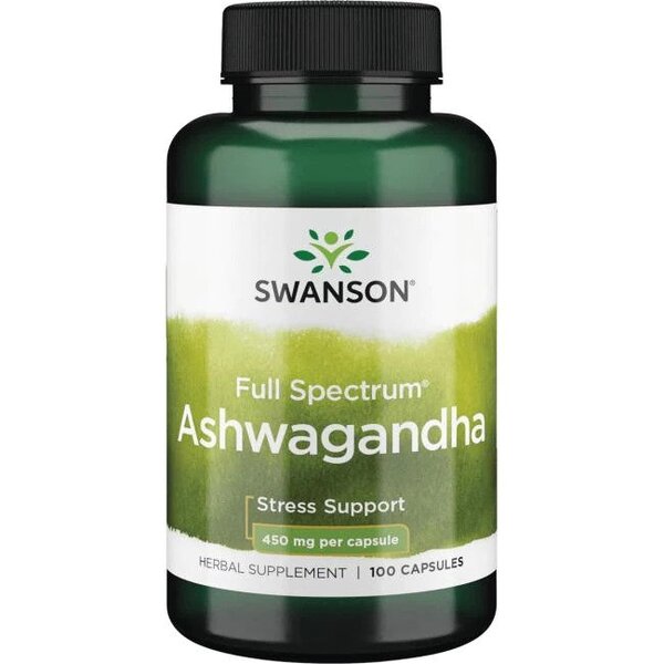 Full Spectrum Ashwagandha - 450mg - 100 caps