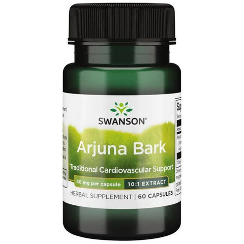 Arjuna Bark (10:1) Extract - 40mg - 60 caps