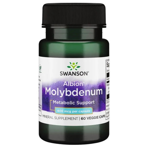 Albion Molybdenum - 400mcg - 60 vcaps