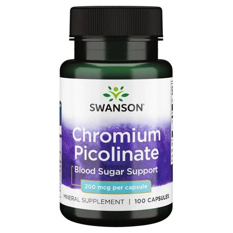 Chromium Picolinate - 200mcg - 100 caps