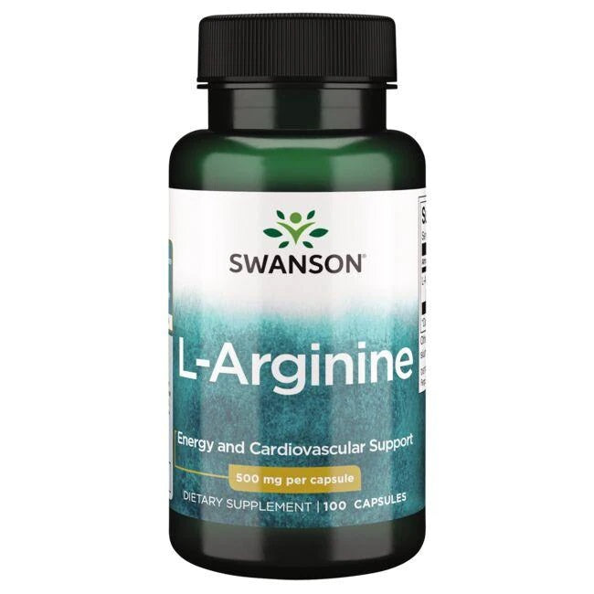 L-Arginine - 500mg - 100 caps