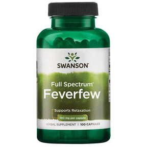 Full Spectrum Feverfew, 380mg - 100 caps