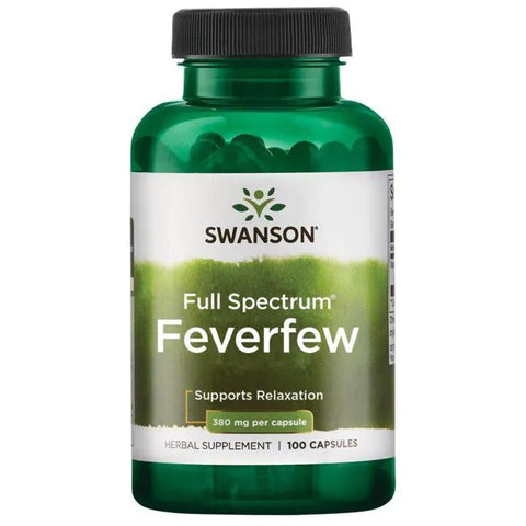 Full Spectrum Feverfew - 380mg - 100 caps