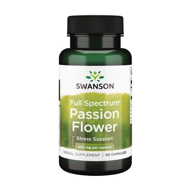 Full Spectrum Passion Flower - 500mg - 60 caps
