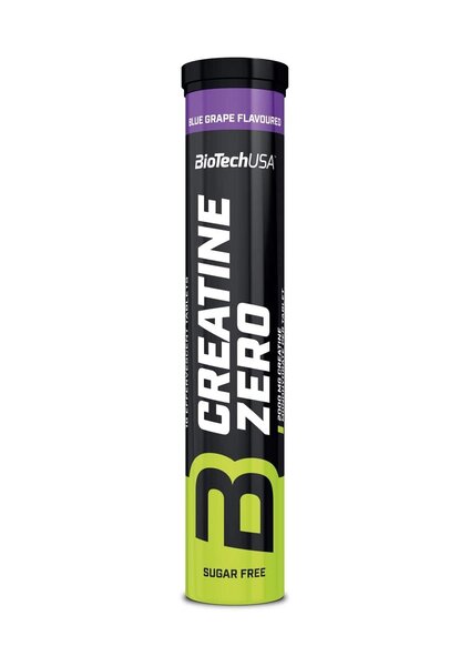 Creatine Zero Effervescent - Blue Grape - 18 tablets