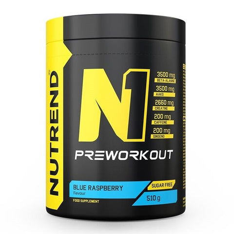 N1 Pre-Workout - Blue Raspberry - 510g