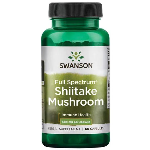 Full Spectrum Shiitake Mushroom - 500mg - 60 caps