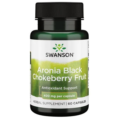 Aronia Black Chokeberry Fruit - 400mg - 60 caps