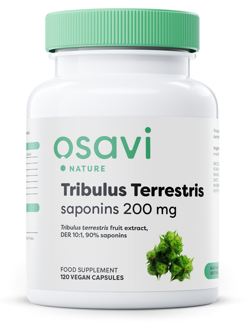 Tribulus Terrestris - Saponins 200mg - 120 vegan caps