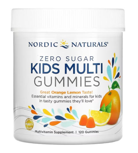 Kids Multi Zero Sugar - Orange Lemon - 120 gummies