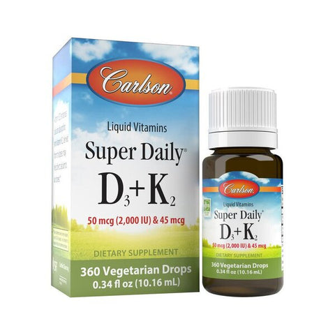 Super Daily D3 + K2 - 2000 IU - 10 ml.