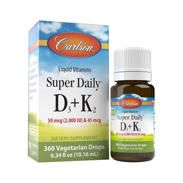 Super Daily D3 + K2 - 2000 IU - 10 ml.