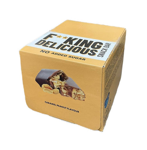 Fitking Delicious Snack Bar - Caramel Peanut - 24 x 40g