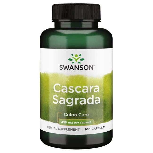 Cascara Sagrada - 450mg - 100 caps
