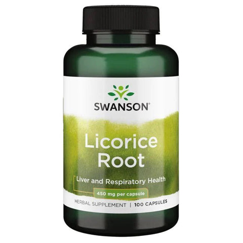 Licorice Root - 450mg - 100 caps