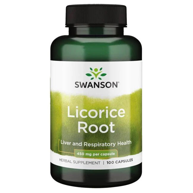 Licorice Root - 450mg - 100 caps