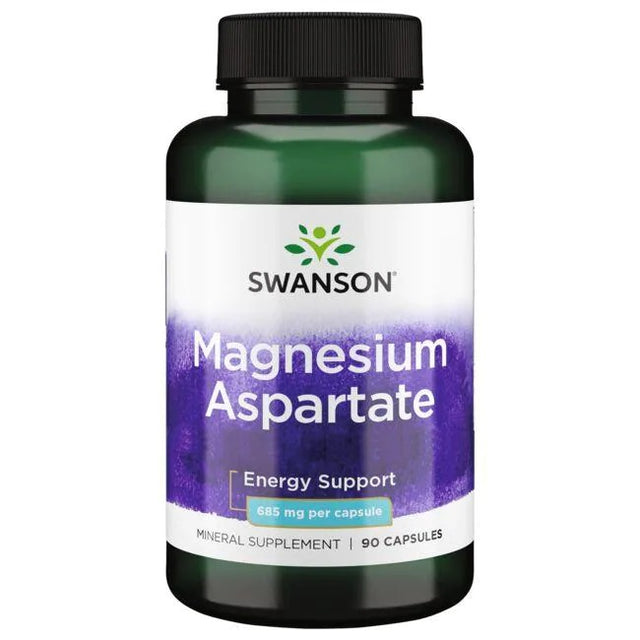 Magnesium Aspartate, 685mg - 90 caps