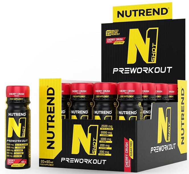 N1 Shot - Cherry Crush - 20 x 60 ml.