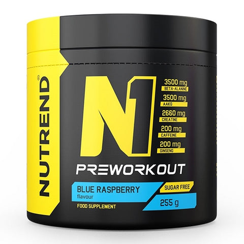 N1 Pre-Workout - Blue Raspberry - 255g